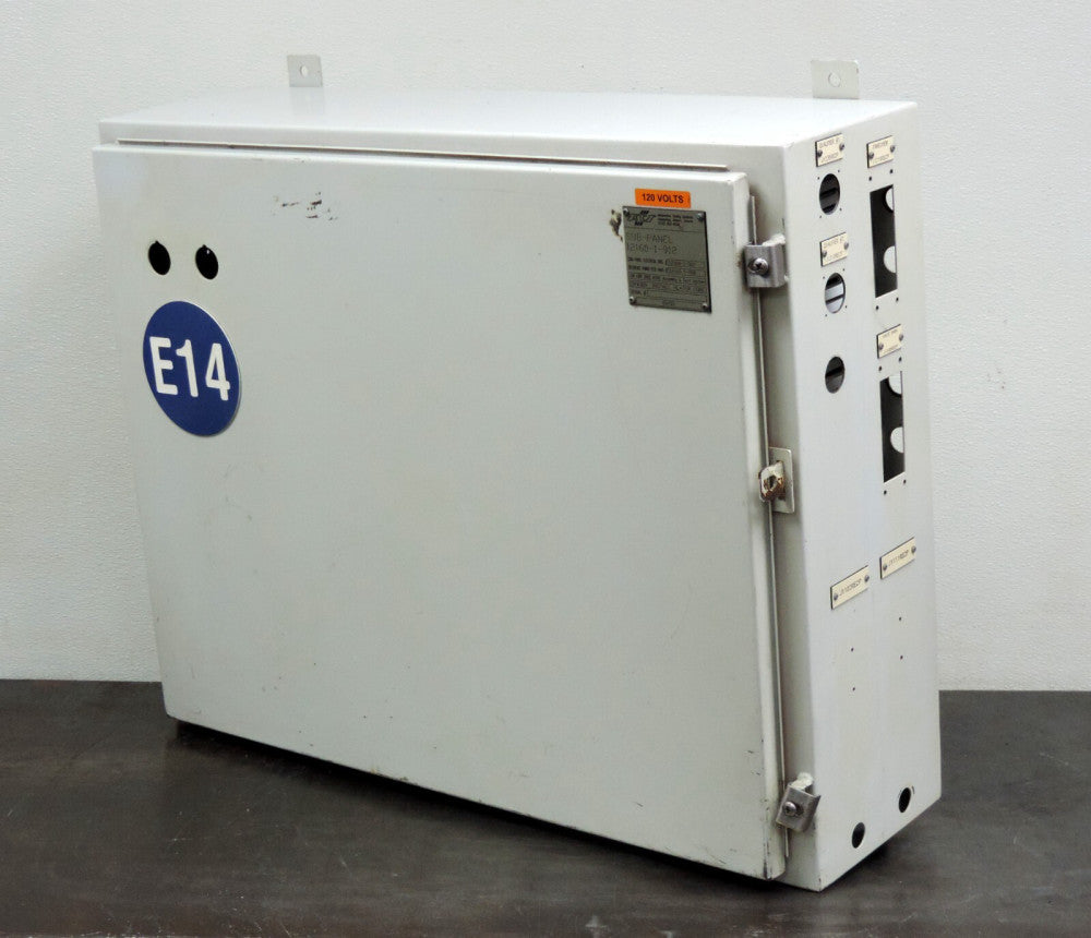 SCE Electric Box Enclosure 12160-1-912 Cabinet 30" x 24" x 8" W/ Back Plate