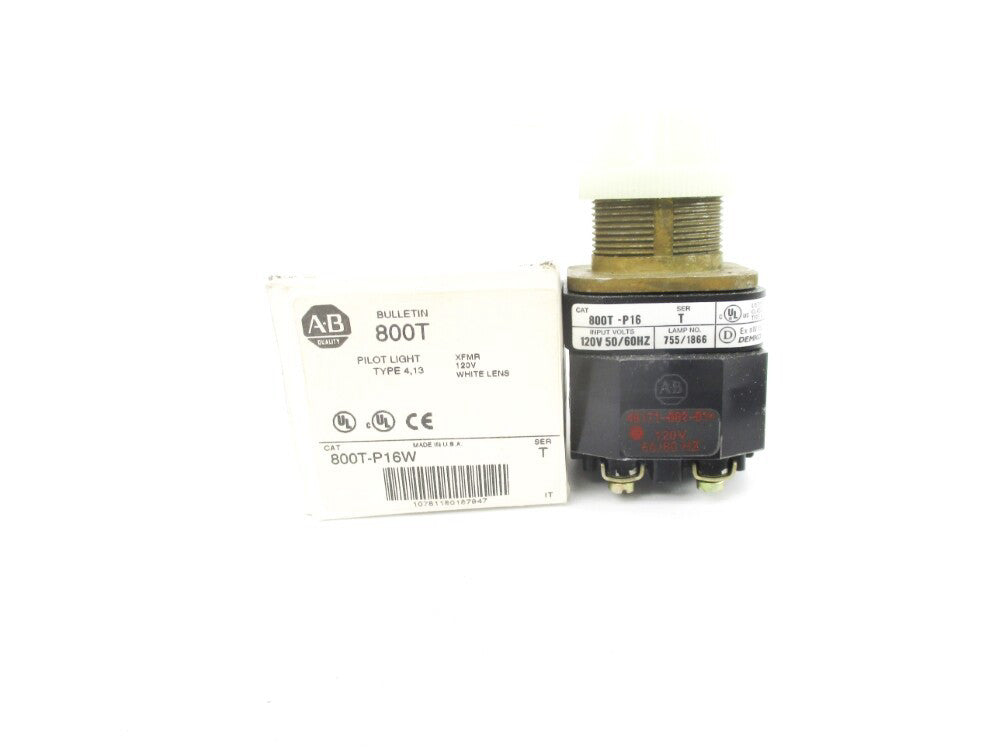 ALLEN BRADLEY 800T-P16W SER. T (WH) NSMP