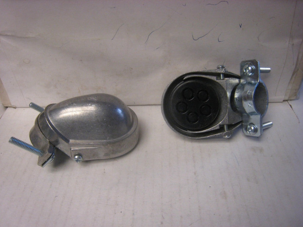 Lot of (2) ARLINGTON HEAVY DUTY Service Entrance EMT/Rigid Weather Head 3/4"