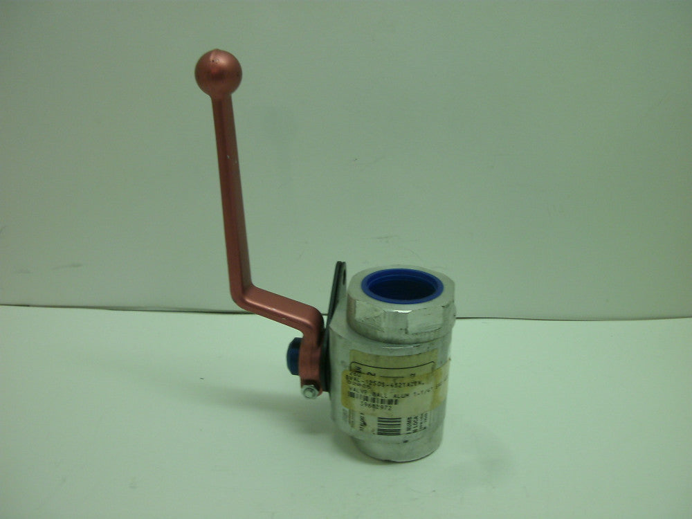 DMIC BVAL-1250S-4321AZZN LOW PRESSURE ALUM BALL VALVE 1-1/4" SAE 400 PSI NNB