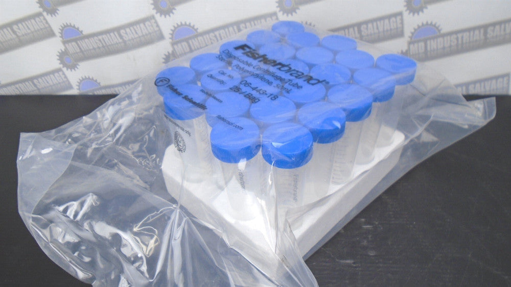 (25) Fisher Scientific Fisherbrand - 06-443-18 - 50mL Sterile CENTERFUGE TUBE