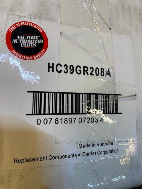 Carrier HC39GR208A 208-230v1ph 1/4hp 1100rpm Motor (NEW)