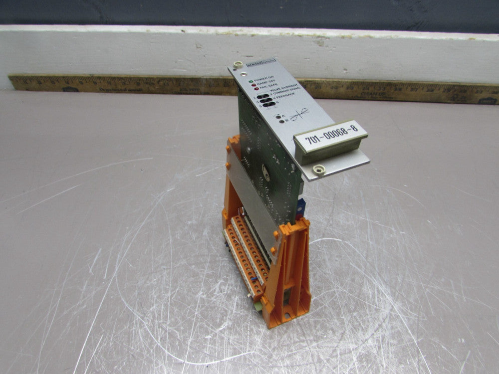 DENISON HYDRAULICS 701-00068-8 AMPLIFIER CARD WITH HOLDER NICE USED TAKEOUT !!