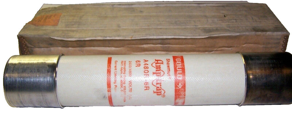 NEW GOULD FERRAZ SHAWMUT AMP TRAP CURRENT LIMITING FUSE 100,000 AMPS  A480R-6R