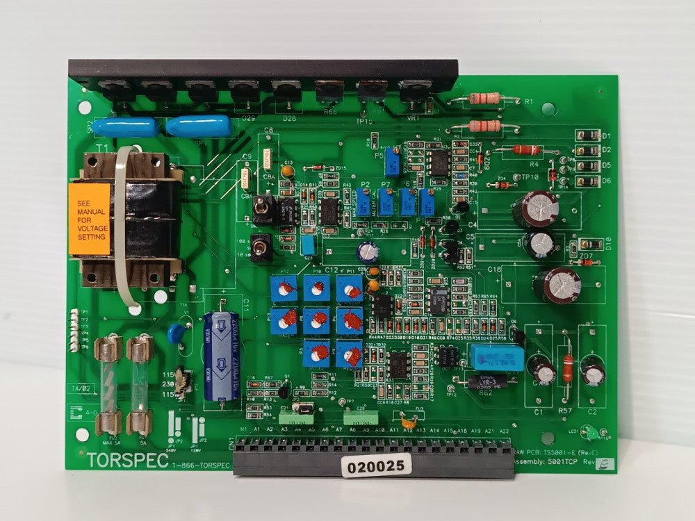 Torspec 5001TCP Drive Board Assembly / Speed Controller - Refurbished