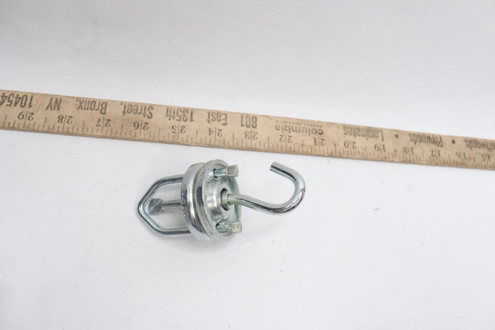 Heavy Duty Swivel Hook Steel 250lb Weight Capacity 5" L x 2" W