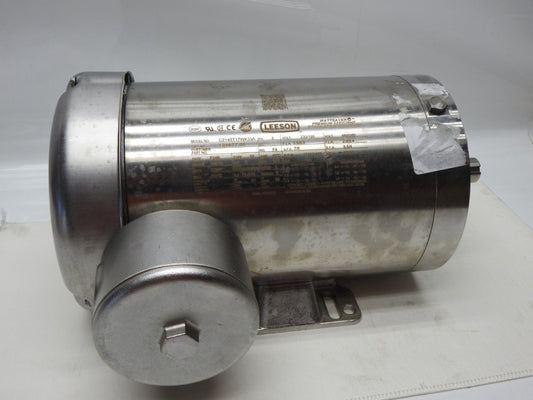 2HP Leeson 121877.00 Washdown Motor 3 Ph 230/190V 460/380V 145TC CZ145T17WK33A