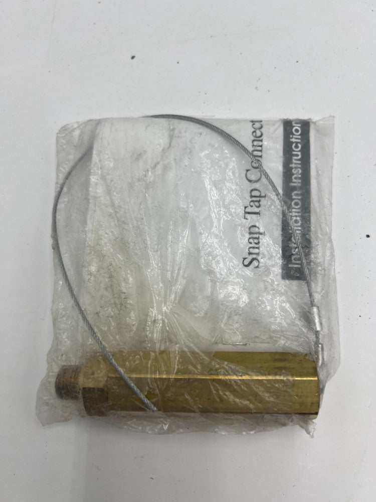 Red Jacket Snap Tap Connector Revision D 042-111-1 , Brass 
