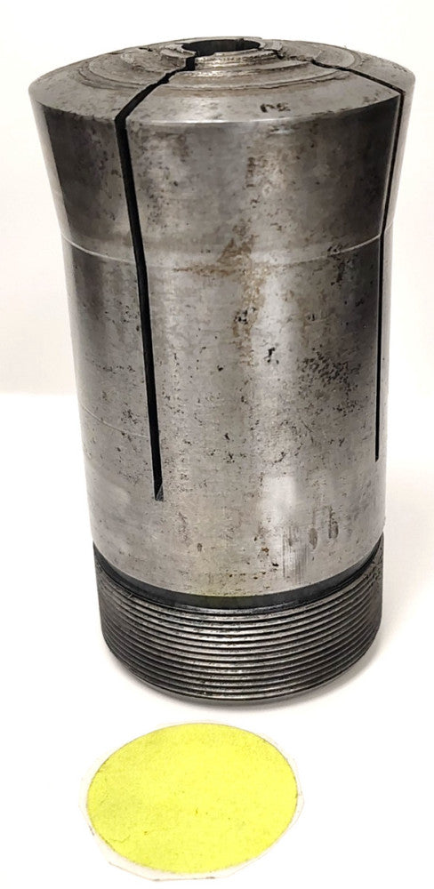 HARDINGE 3J 7/16" ROUND FRACTIONAL COLLET W/NYLON INSERT 4" OAL STEEL MATERIAL