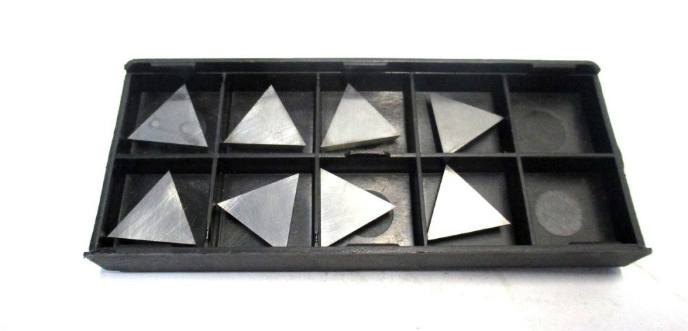 NEW (04003000) TPG320 I22 C5 60° Triangle Carbide turning Insert - Lot of 8