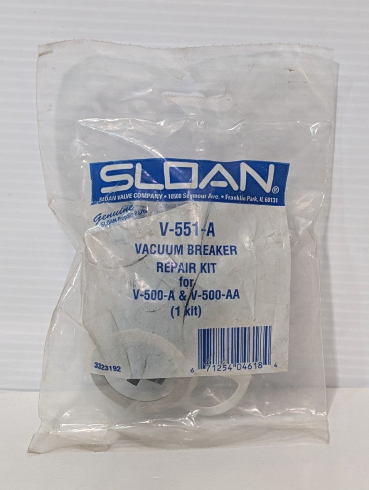Sloan V-551-A Vacuum Breaker Repair Kit - For V-500-A & V-500-AA Flush Valves