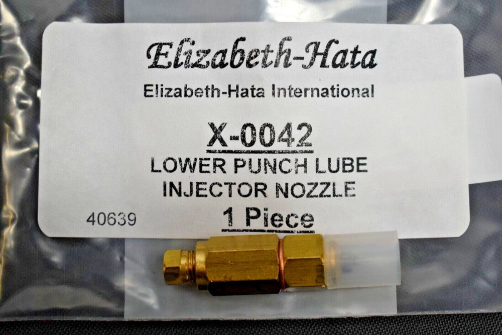   Elizabeth Hata X-0042 Lower Punch Lube Injector Nozzle New