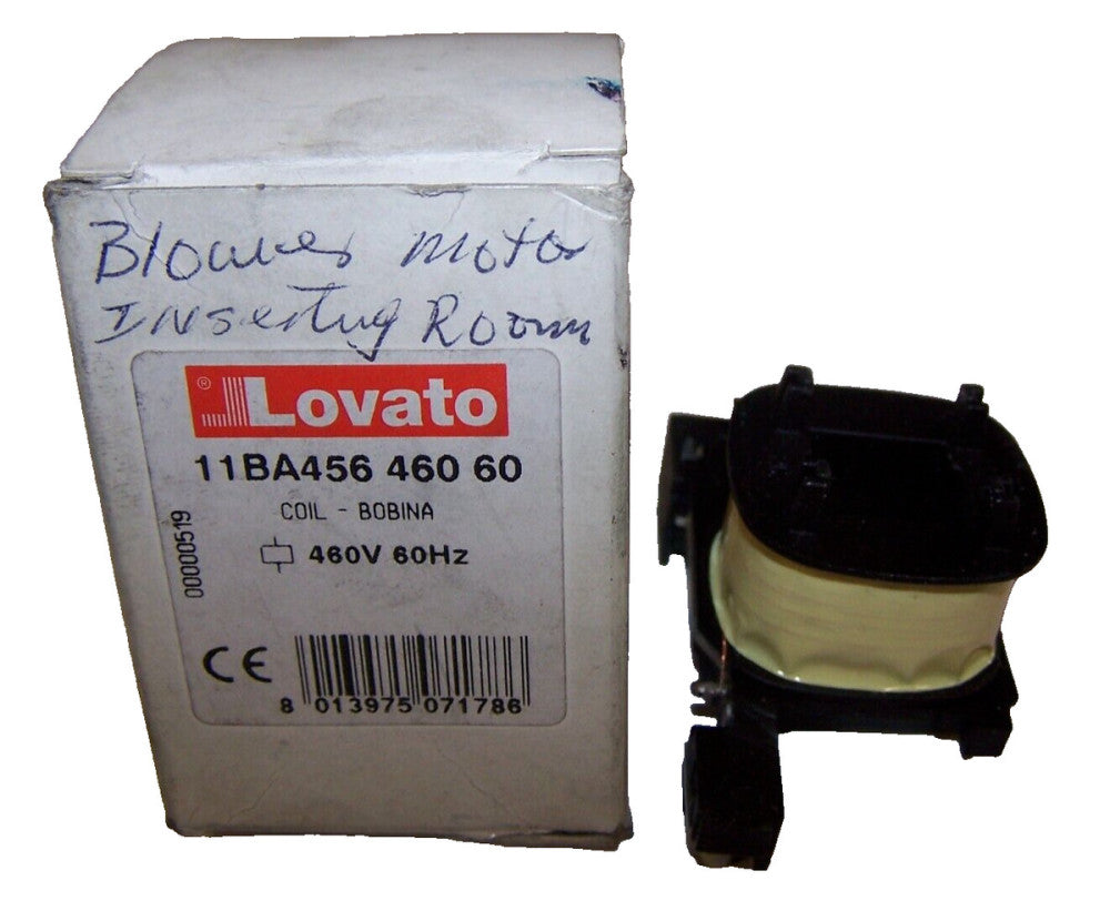 NEW LOVATO BOBINA 460 VAC COIL  11BA456 460 60