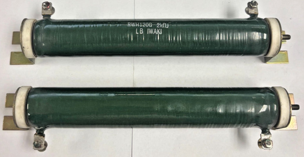 RWH120G 2KΩJ RESISTOR GM IWAKI #107B6*IM LOT OF 2