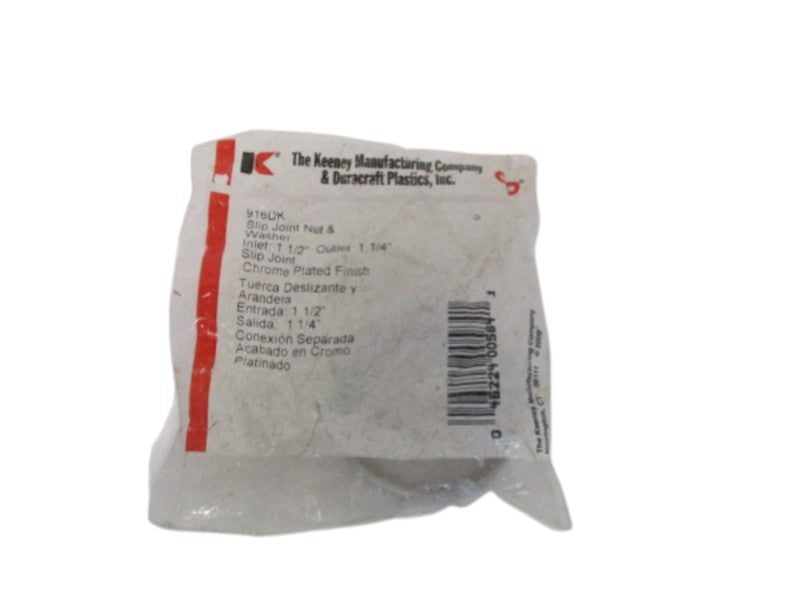 THE KEENEY 916DK SLIP JOINT NUT & WASHER NSMP