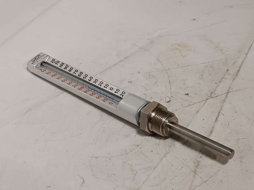 Sika Dual Temperature Vertical Scale Industrial Thermometer 0-120ºC  / 0-240º F