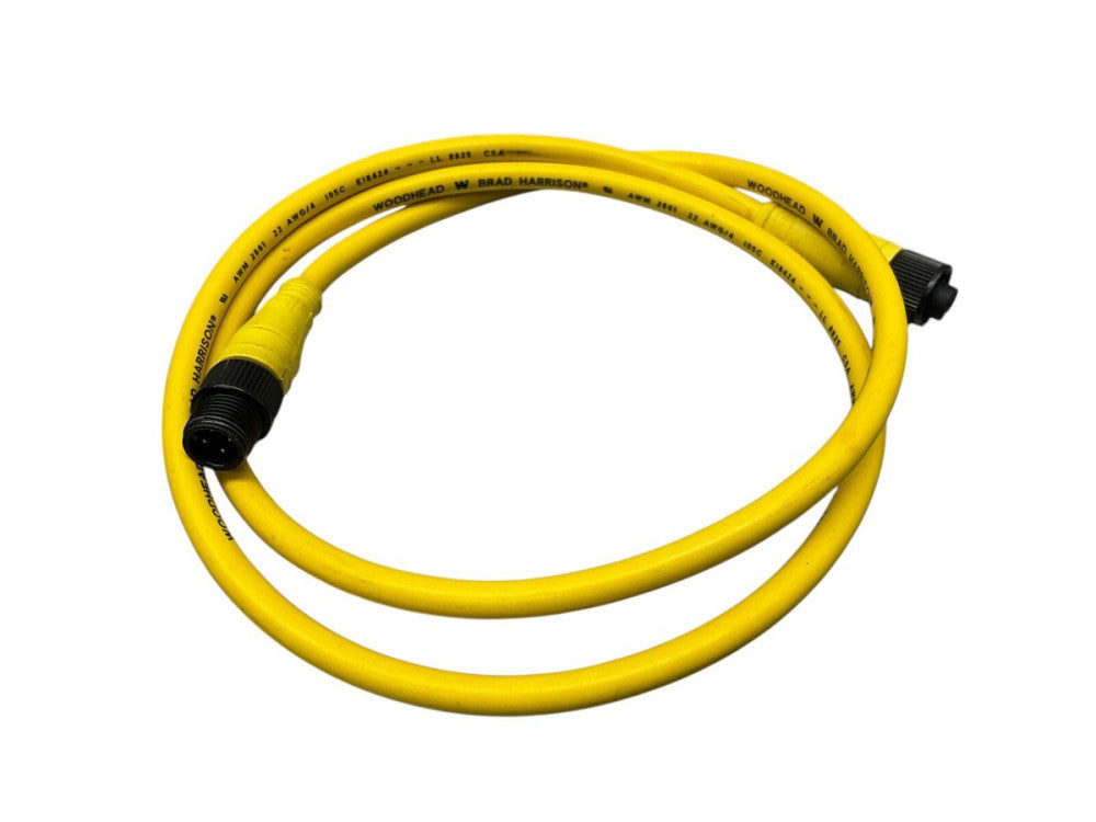 WOODHEAD BRAD HARRISON AWM 2661 22 AWG/4C CABLE 4 PIN