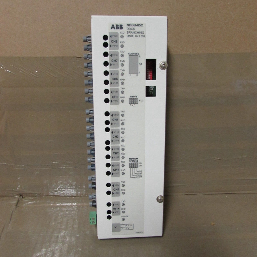 ABB, NDBU-85C, DDCS BRANCHING UNIT, 8+1 CH, 64001507D, N/NIB! MAKE OFFER!