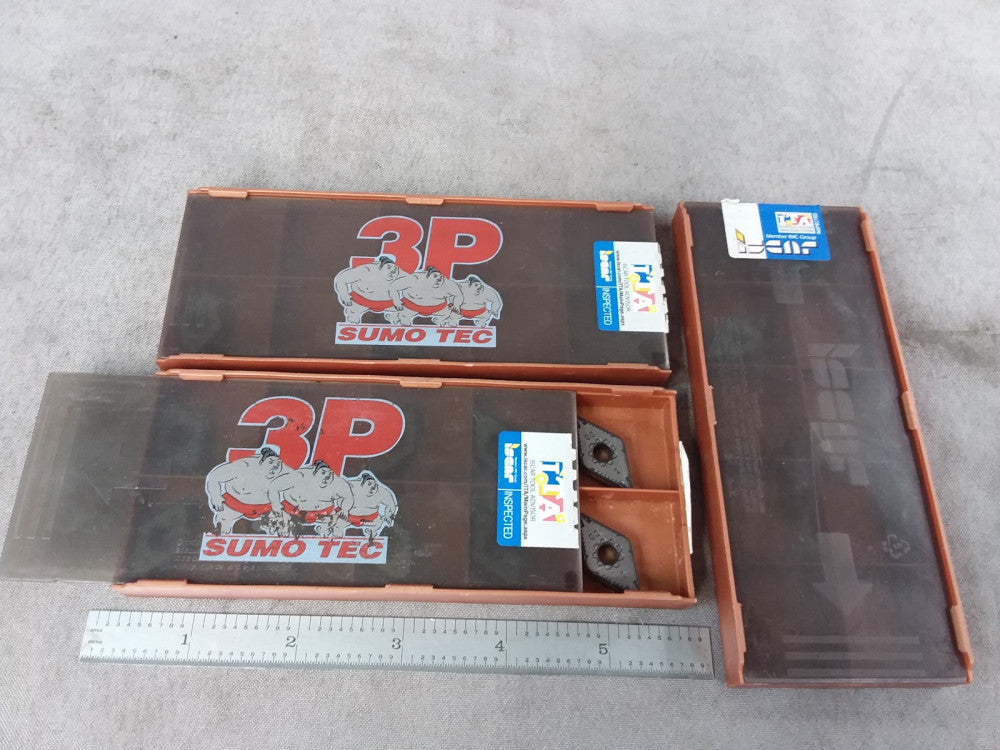 Lot Iscar Lathe Carbide Insert Sumo tec DNMG 432-F3M IC6015 - IC806 - 14 pieces