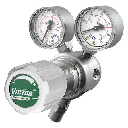 Victor 4000-9485 High Purity Gas Regulator, Argon, Helium, Nitrogen, Single