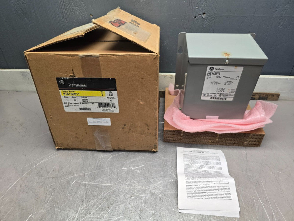 GE 9T51B0011 1.5KVA,240X480,120/240 TRANSFORMER NEW IN BOX! MAKE OFFER!