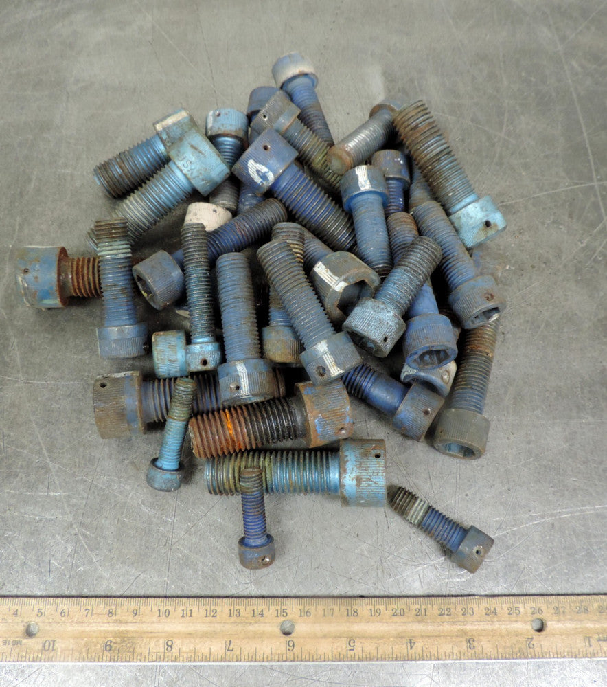 Industrial Metric Socket Head  Allen Bolt Mixed Length & Thread Size Lot of 39