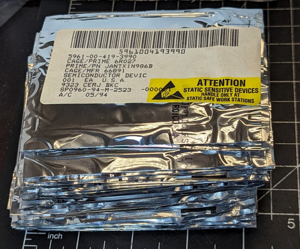 (35) 1N986B DO-35 ZENER DIOD 110 Volts 0.5 Watts 5% 500 MW [C3BY] #5