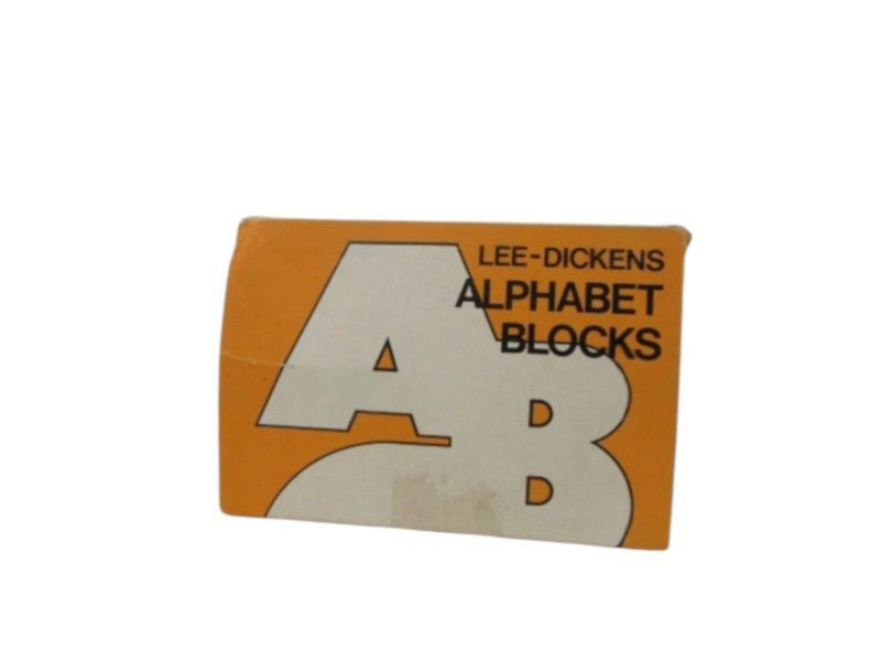 LEE-DICKENS I ALPHABET BLOCK NSMP