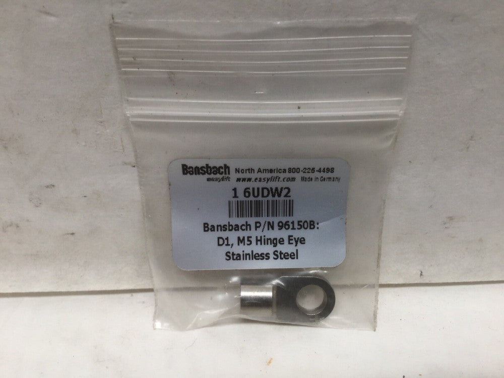  BANSBACH EASYLIFT 96150 Stainless Steel Hinge Eye; For Use With Gas Springs