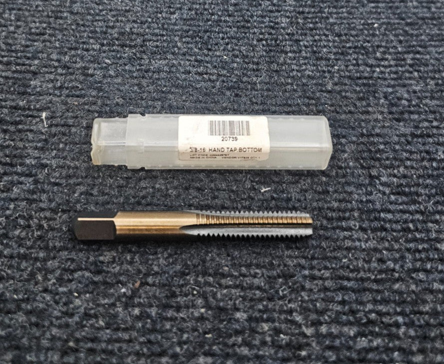 20739 3/8-16 NC HSS Bottom Hand Tap 202442875T