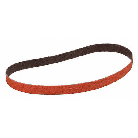 3M Cubitron 7100020234 Sanding Belt, 3/4 In W, 18 In L, Coated, Ceramic, 60