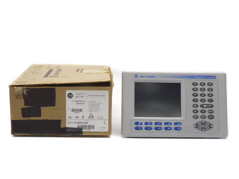ALLEN BRADLEY 2711P-B6C20A SER. C 100-240VAC 0.6-0.3A NSMP