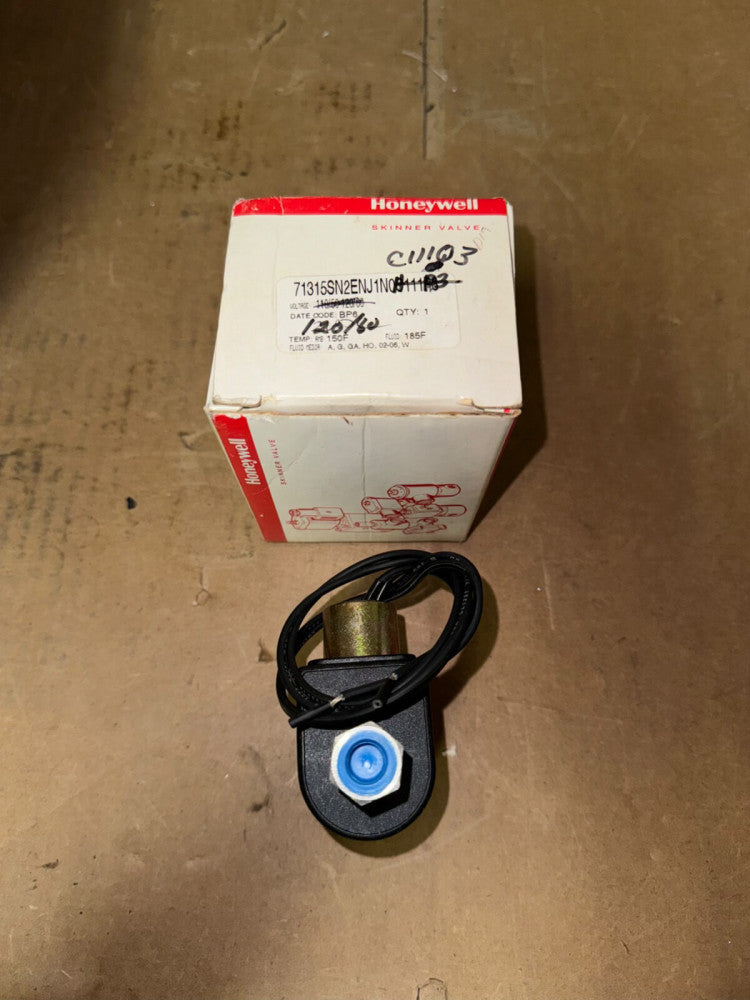 HONEYWELL 71315SN2ENJ1NOC111Q3 SKINNER VALVE, NEW-OPEN BOX! MAKE OFFER!