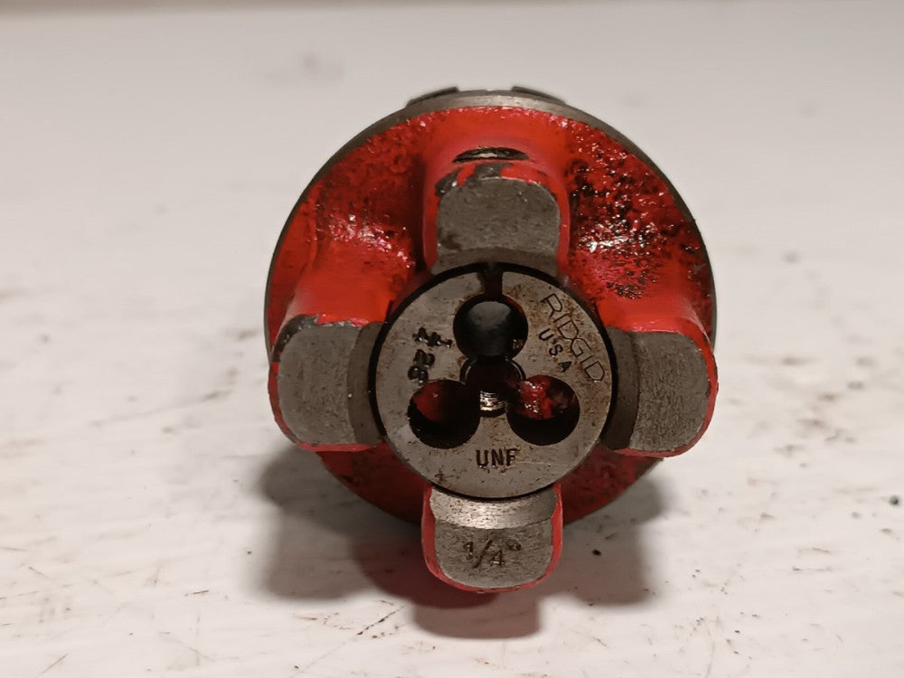 Ridgid 00-RB 1/4" 28 UNF Manual Ratcheting Pipe Threader Die Head