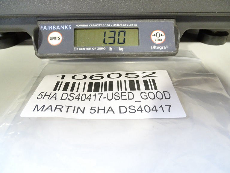 MARTIN SPROCKET & GEAR INC DS40A17 SPROCKET
