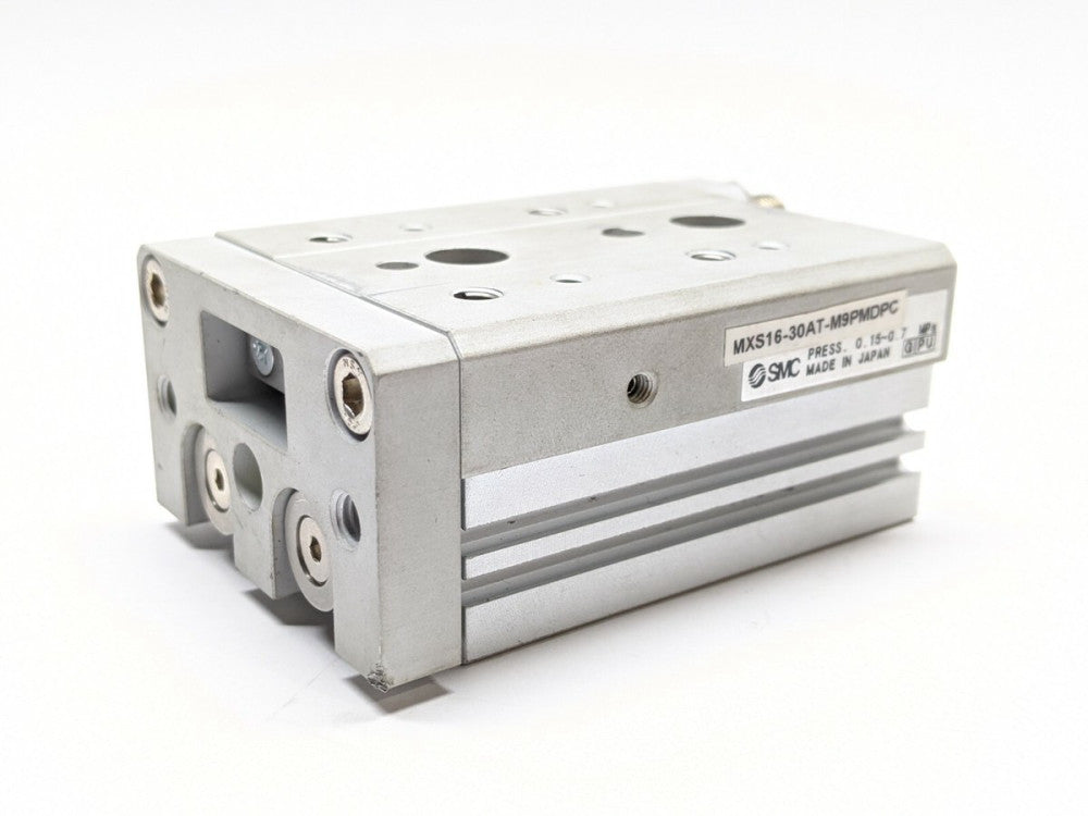 SMC MXS16-30AT-M9PMDPC Adjustable Stroke Guided Cylinder Slide Table