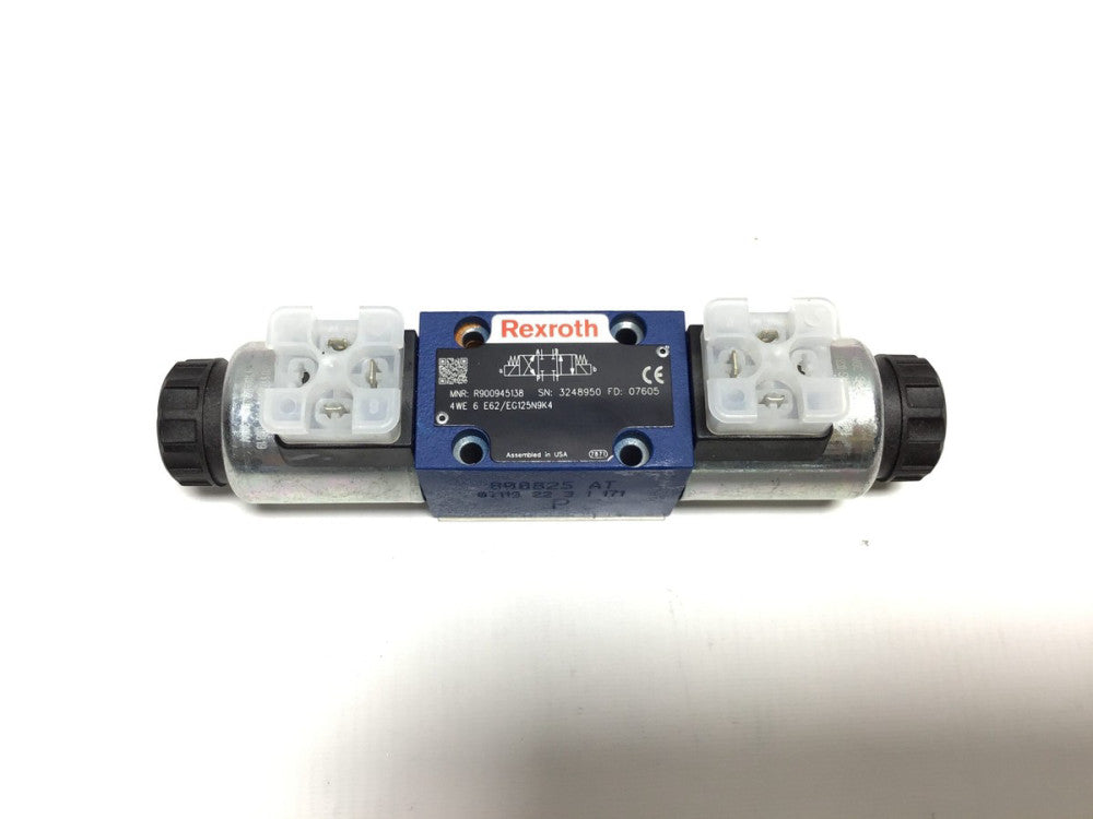 Rexroth 4WE 6 E62/EG125N9K4 Solenoid Hydraulic Valve R900945138