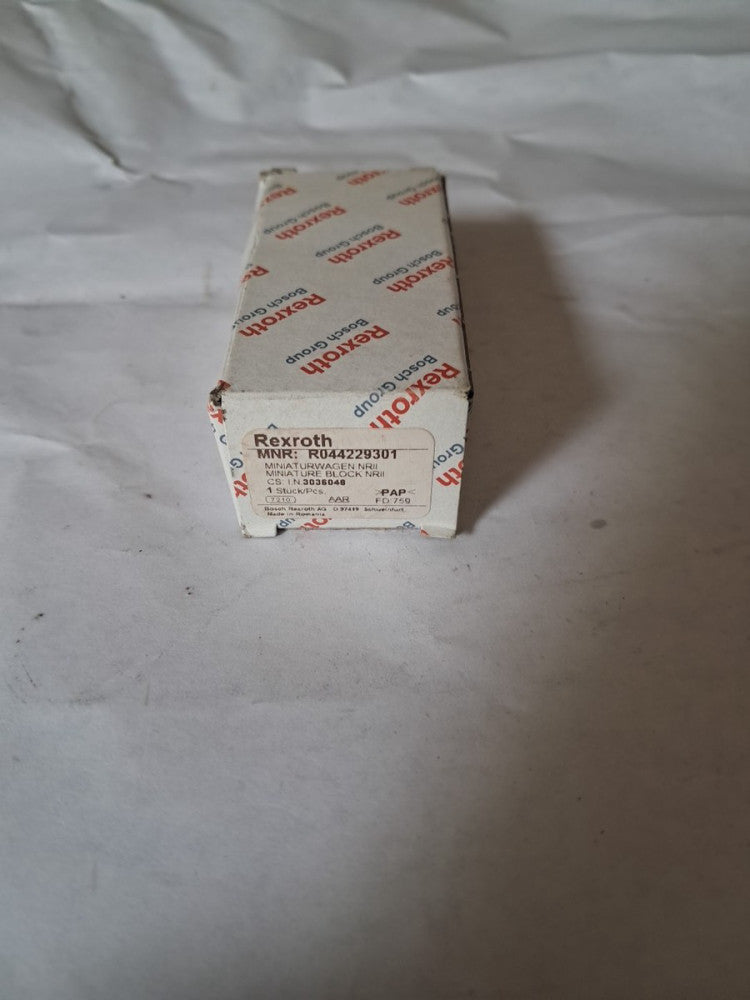 Rexroth R044229301 Linear Guide Carriage New