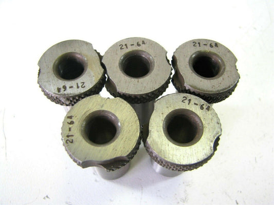 (SF36-16) 21/64 x 9/16 x 1" Slip Fixed Renewable Drill Bushings NEW - Lot of 5 