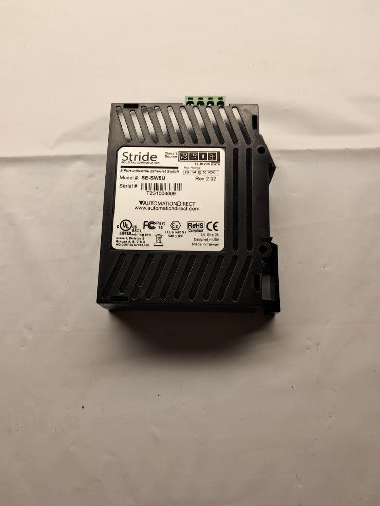 AutomationDirect Stride SE-SW5U 5-Port Industrial Ethernet Switch 