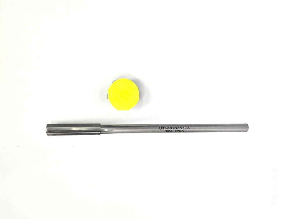 APT CHUCKING REAMER  T177872 .3955"  STRAIGHT-CYLINDRICAL HS