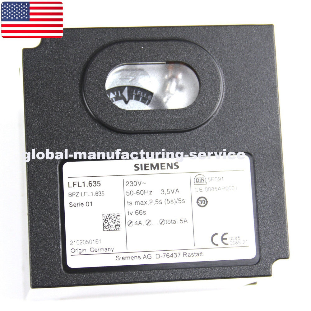 One New Siemens LFL1.635 Control Box for Burner Controller Panel - US Stock