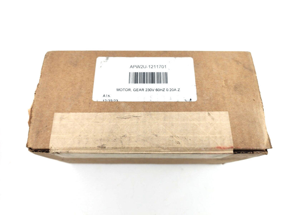 APW Wyott 1211701 Motor Gear 230V 60HZ 2U-1211701 Sealed APW2U-1211701