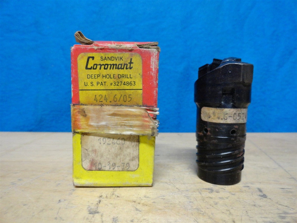 Sandik Coromant Deep Hole Drill Bit PART# 424.6/05 / 424605 ~ New In the Box