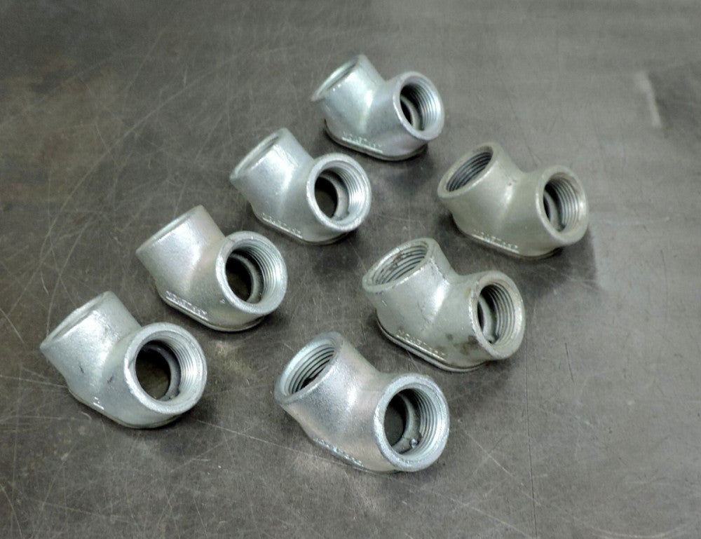 Appleton Pulling Elbow 90 Degree Lot of Seven (7) 1" NPT