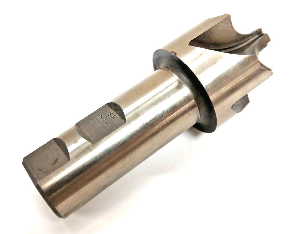 QUINCO 1/2 RADIUS CORNER ROUNDING ENDMILL 4 FLUTE HS 1-1/2" MILL DIA OAL 4-1/4"