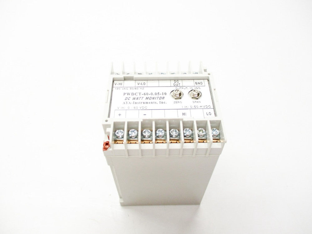 AYA INSTRUMENTS PWDCT-60-0.05-10 NSNP