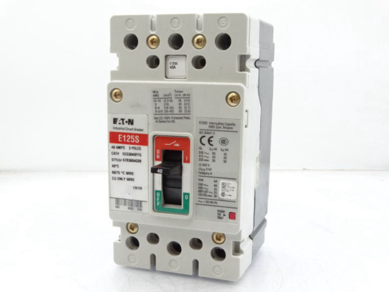 EATON CORPORATION EGS3040FFG Circuit Breaker