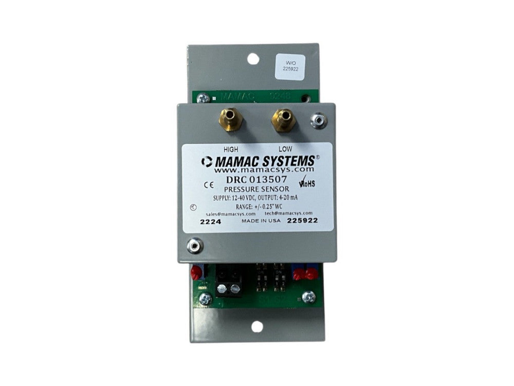 MAMAC SYSTEMS DRC 013507 PRESSURE SENSOR DRC 013507