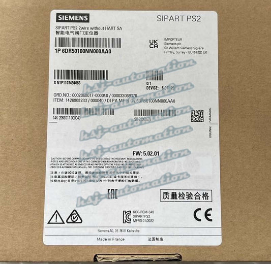 6DR5110-0NN00-0AA0 1PCS NEW SIEMENS Positioner 6DR5110-0NN00-0AA0
